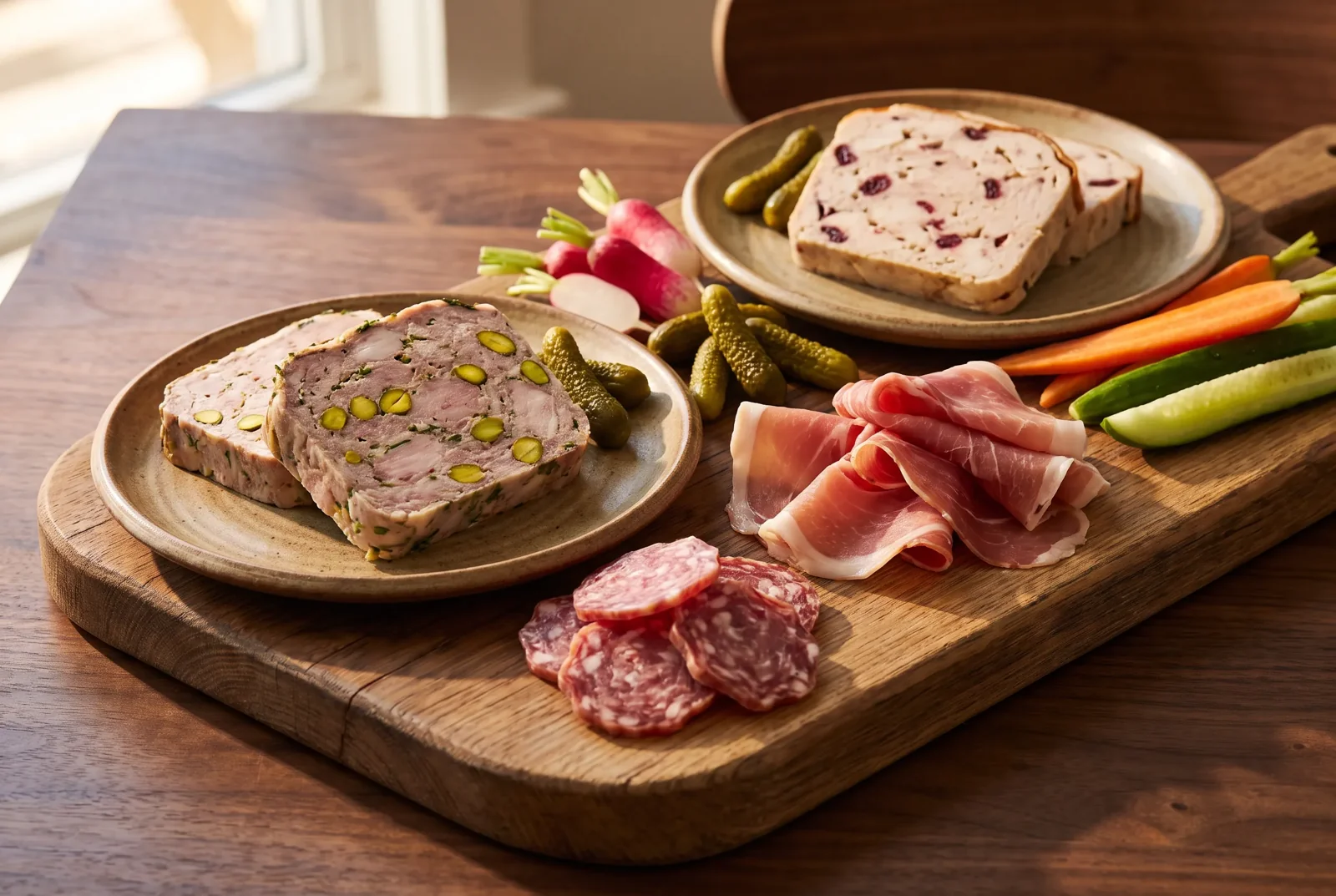 Buffet Charcuteries — photographie illustrative de la composition
