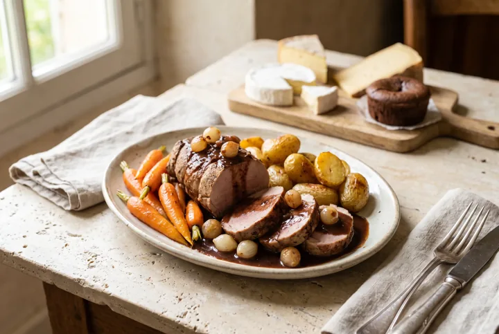 Menu à 21€50 — photographie illustrative