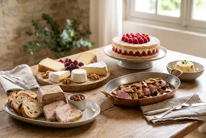 Menu à 28€00 — photographie illustrative