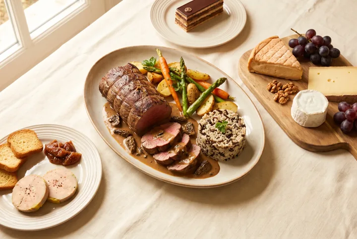 Menu à 38€00 — photographie illustrative