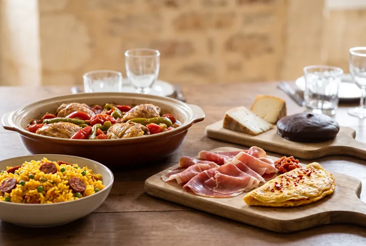 Menu Soirée Basque — illustration culinaire de la prestation
