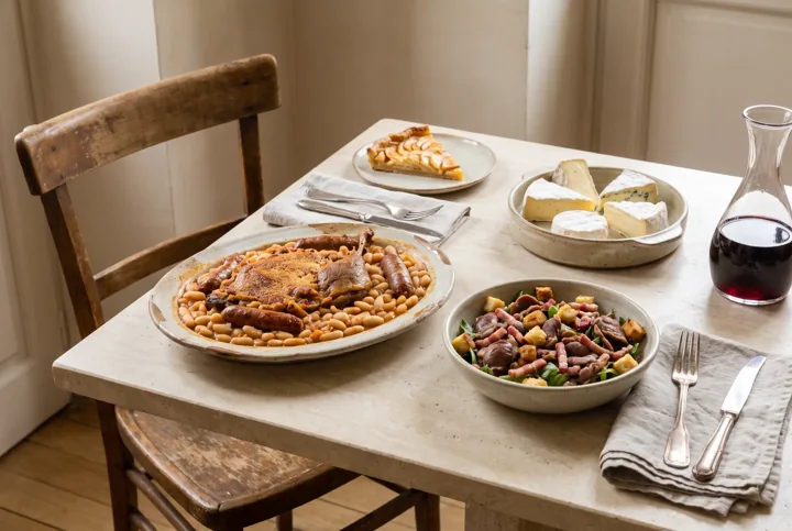 Menu Soirée Cassoulet — illustration culinaire de la prestation