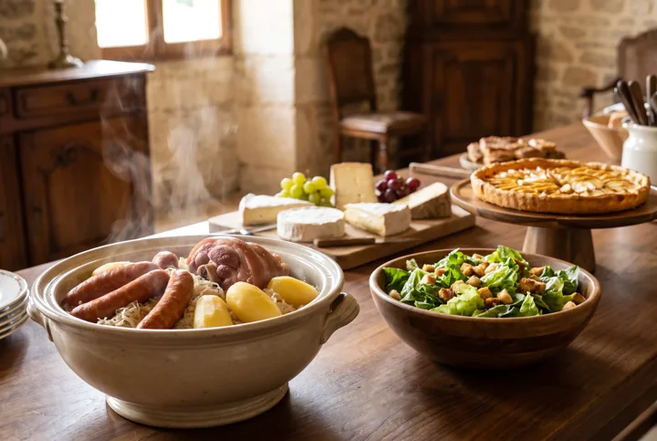 Menu Soirée Choucroute — illustration culinaire de la prestation