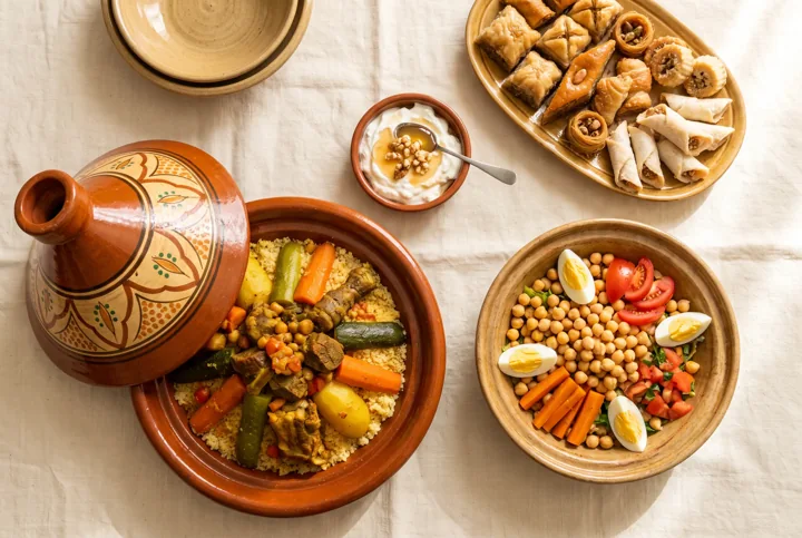 Menu Soirée Couscous — illustration culinaire de la prestation