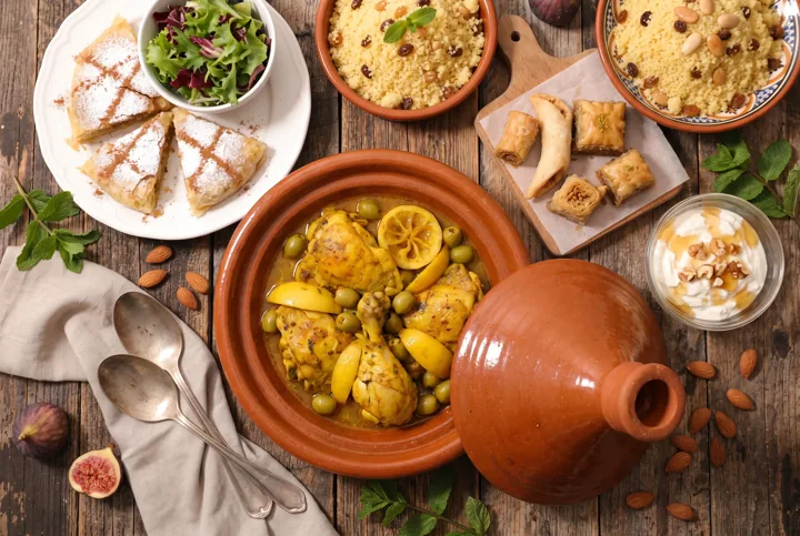 Menu Soirée Tajine — illustration culinaire de la prestation